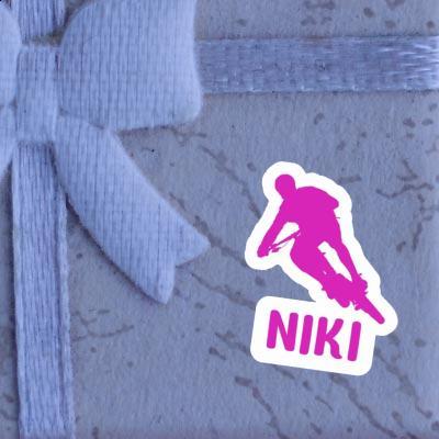 Sticker Niki Biker Notebook Image