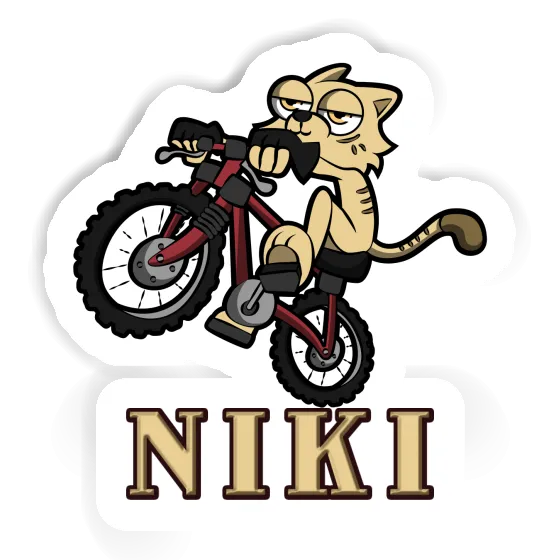 Sticker Bicycle Niki Notebook Image