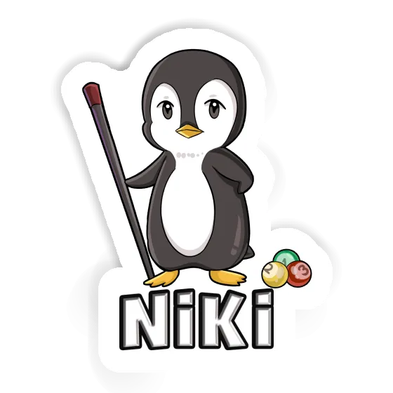 Sticker Penguin Niki Notebook Image