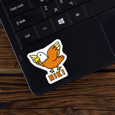 Sticker Vogel Niki Notebook Image