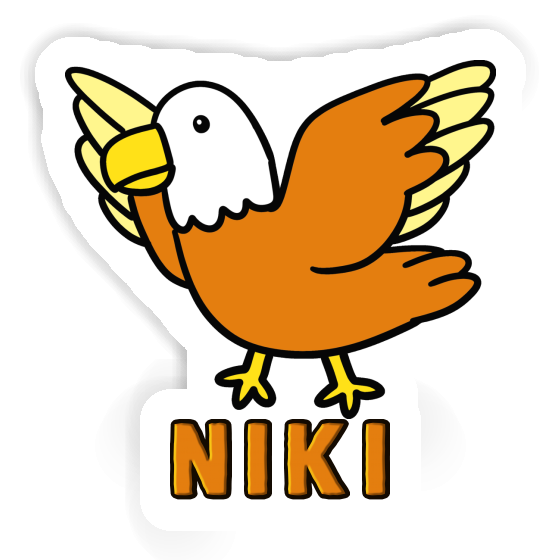 Sticker Vogel Niki Laptop Image