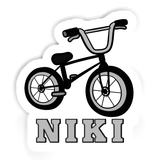 Sticker BMX Niki Laptop Image