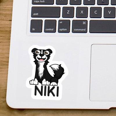 Niki Autocollant Border Collie Gift package Image