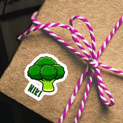 Broccoli Sticker Niki Gift package Image