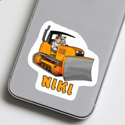 Aufkleber Niki Bulldozer Image