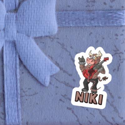 Guitarist Sticker Niki Gift package Image