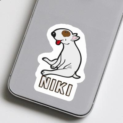 Niki Sticker Dog Notebook Image