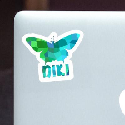 Sticker Niki Butterfly Image