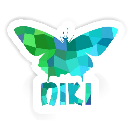 Sticker Niki Butterfly Notebook Image