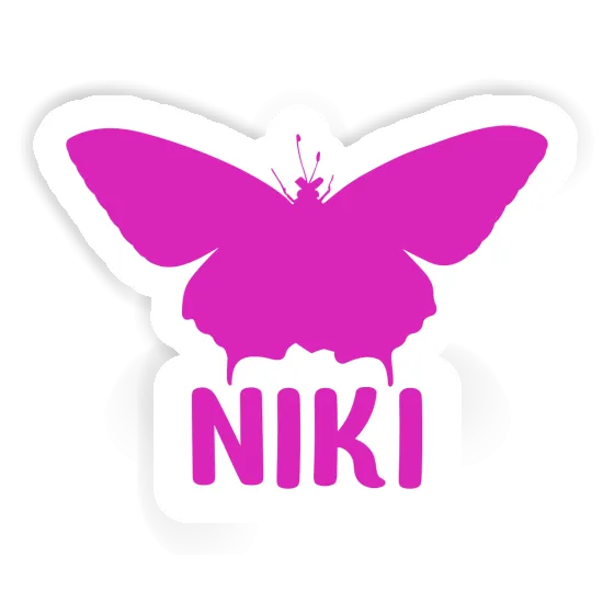 Niki Aufkleber Schmetterling Image