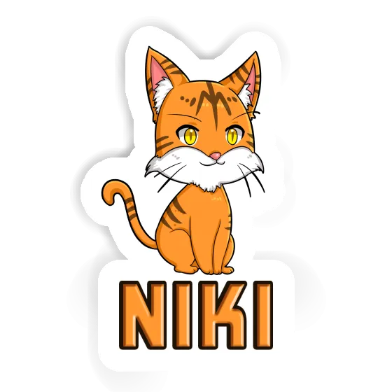 Sticker Cat Niki Gift package Image