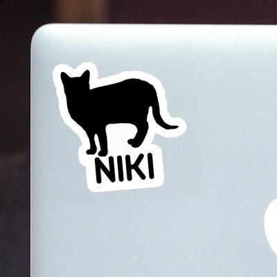 Sticker Niki Katze Gift package Image