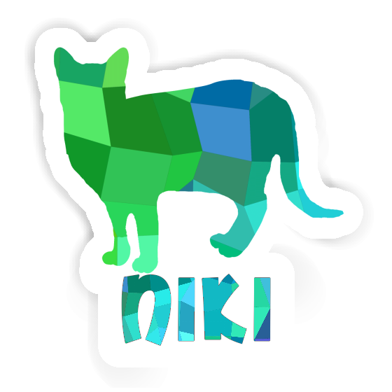 Katze Sticker Niki Notebook Image