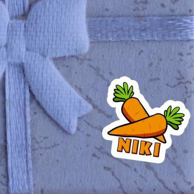 Niki Sticker Carrot Notebook Image