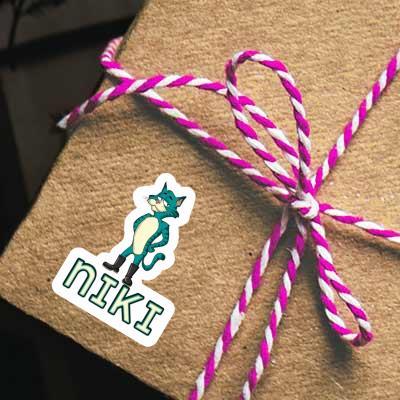 Aufkleber Katze Niki Gift package Image