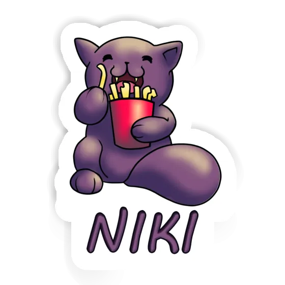 French Fry Sticker Niki Image