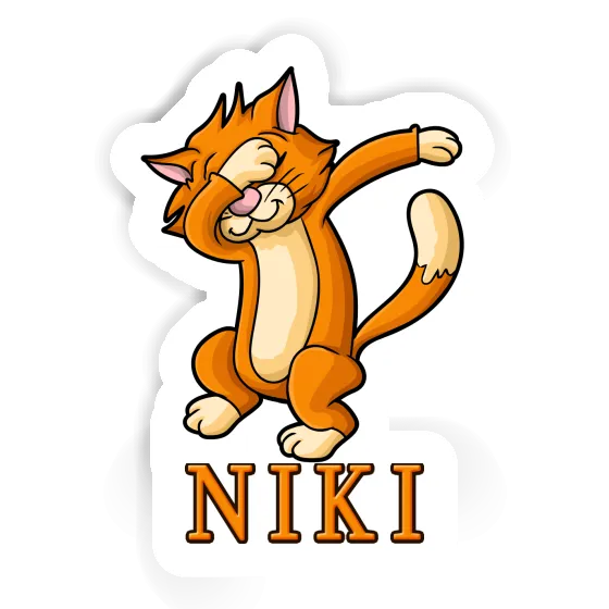 Niki Autocollant Chat Gift package Image