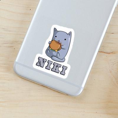 Sticker Niki Katze Notebook Image