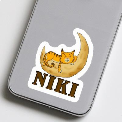 Niki Sticker Sleeping Cat Gift package Image