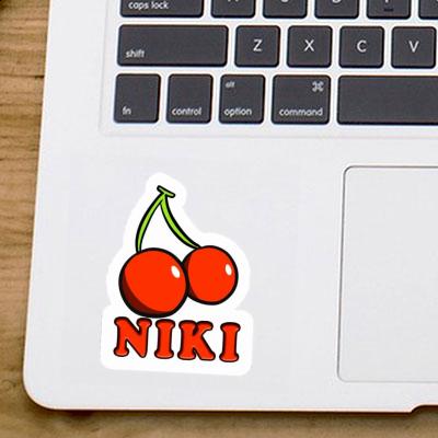 Niki Autocollant Cerise Notebook Image