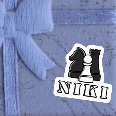 Autocollant Pièce d'échec Niki Image