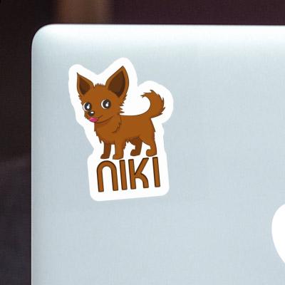 Autocollant Niki Chihuahua Laptop Image