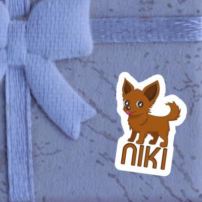 Sticker Niki Chihuahua Gift package Image