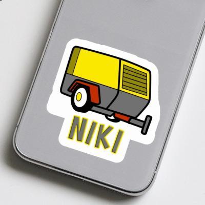 Sticker Niki Compressor Notebook Image