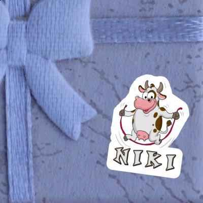 Sticker Cow Niki Notebook Image