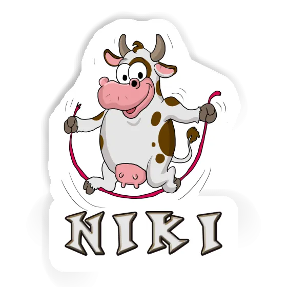 Sticker Cow Niki Gift package Image