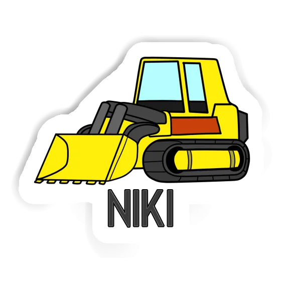 Autocollant Niki Chargeur à chenilles Image