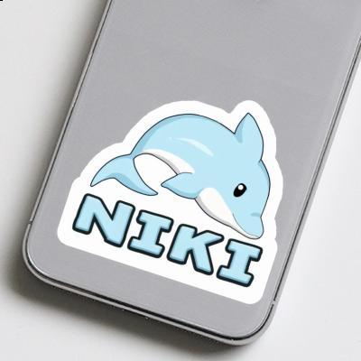 Dolphin Sticker Niki Notebook Image