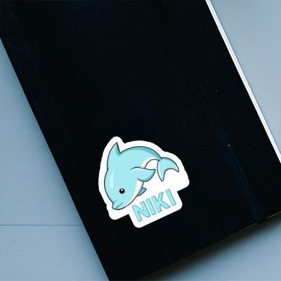 Dolphin Sticker Niki Notebook Image