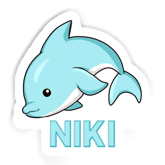 Dolphin Sticker Niki Gift package Image