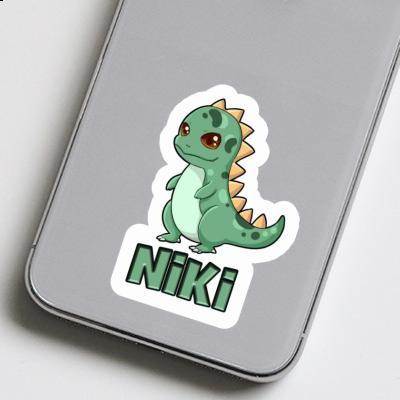 Niki Autocollant Dino Laptop Image