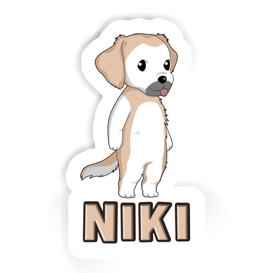 Sticker Niki Golden Retriever Image