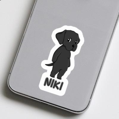 Niki Aufkleber Labrador Laptop Image