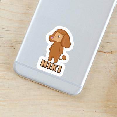 Sticker Poodle Niki Laptop Image