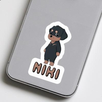 Autocollant Niki Rottweiler Notebook Image