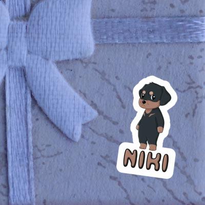 Sticker Rottweiler Niki Gift package Image