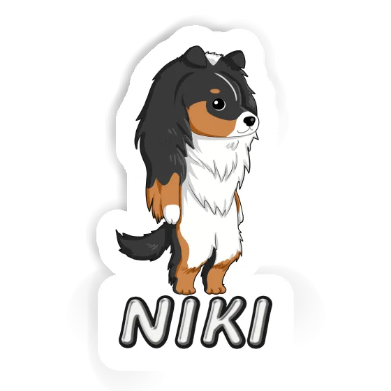 Sheepdog Sticker Niki Gift package Image