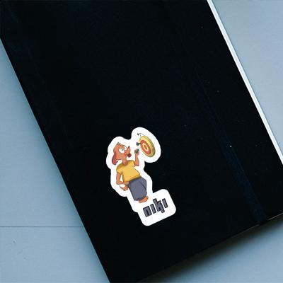 Niki Sticker Darts Player Gift package Image