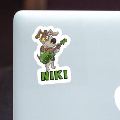 Guitarist Sticker Niki Laptop Image