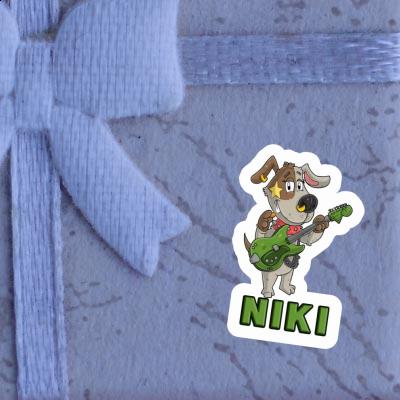 Guitarist Sticker Niki Gift package Image