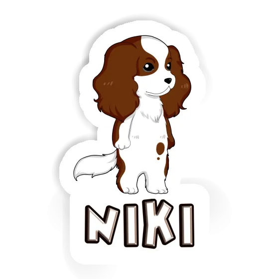 Cavalier King Charles Spaniel Autocollant Niki Notebook Image