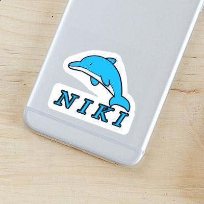 Dolphin Sticker Niki Notebook Image