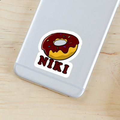 Niki Sticker Doughnut Image