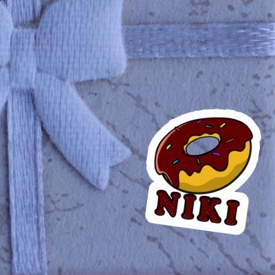 Niki Sticker Doughnut Notebook Image