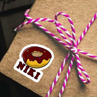 Niki Sticker Doughnut Notebook Image