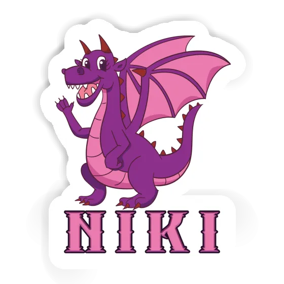 Sticker Dragon Niki Notebook Image